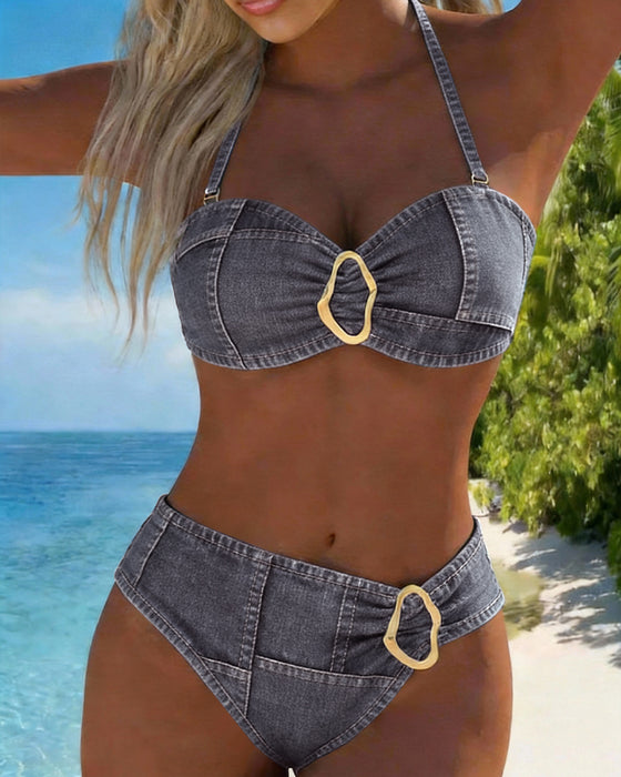 Bikini Seler Metalspænde To-Delt