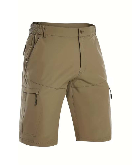 Herre Shorts Afslappede Ensfarvede