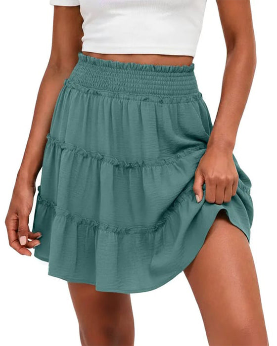 Underdel Elastisk Talje Med Indbyggede Shorts