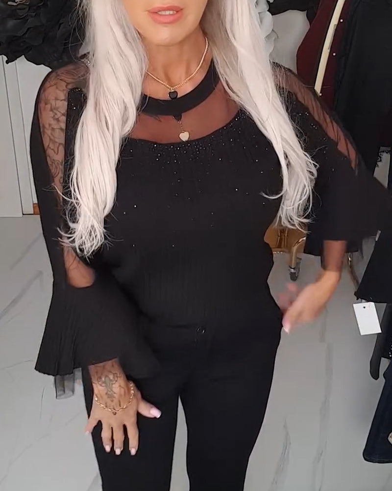 Top Klokkearmed Mesh-Paneler