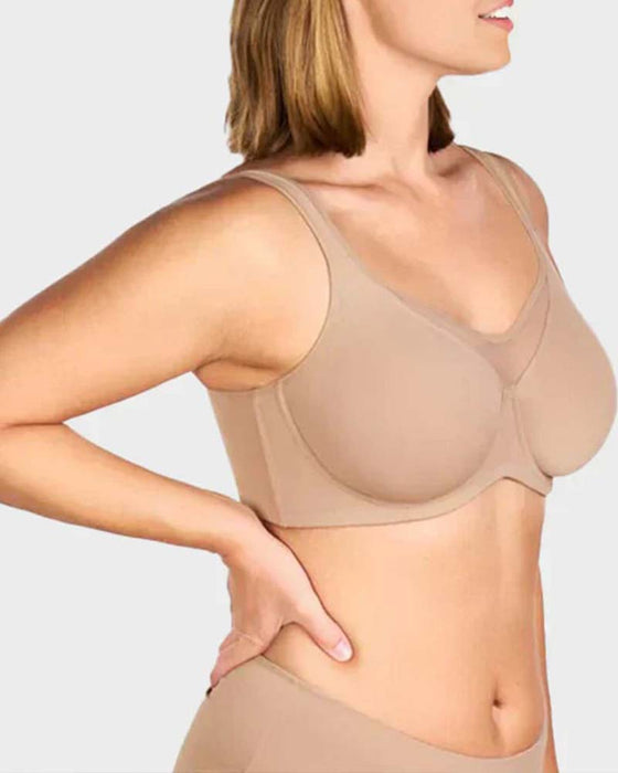 Bh Mesh Sammenføjet Bøjle Push-Up