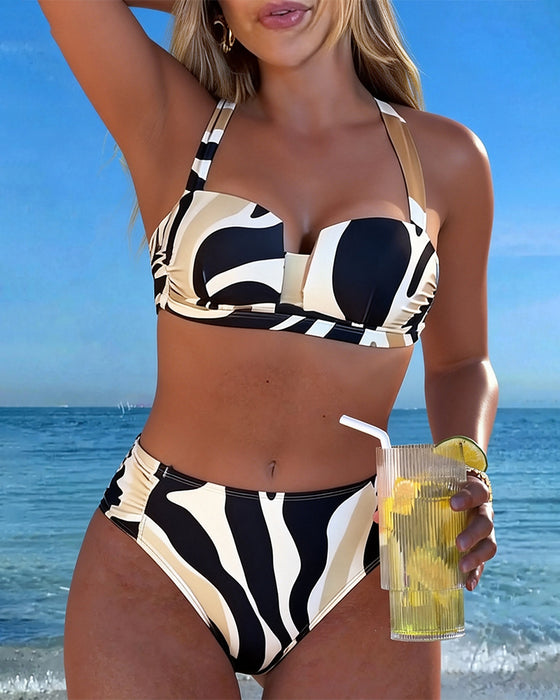 Ferie Bikini Dyretryk Uden Bøjle Bh