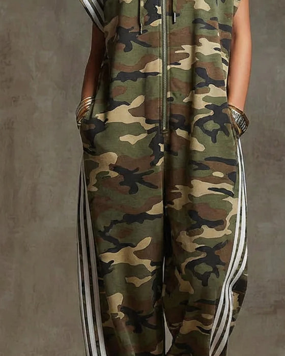 Springedragt Camouflage Stribe Utility
