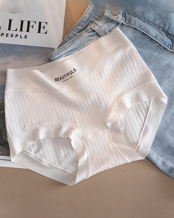 Trusser Langfibret Bomuld Høj Talje