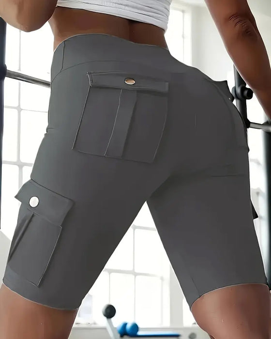 Leggings Enkeltspænde Ensfarvet Yoga