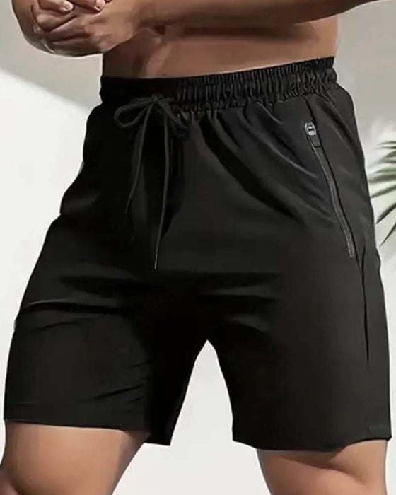 Shorts Snorrestrop Lynlås Elastik Talje