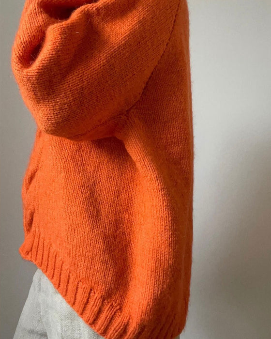 Pullover Turtleneck Raglan Ærme