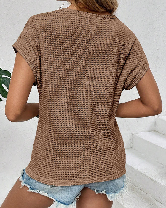 T-Shirt Raglan Net Hul Ud Åndbar