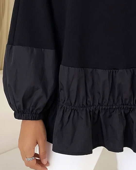 Sweatshirt Rund Hals Krave Langærmet