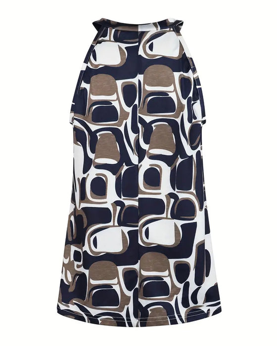 Tanktop Mode Afslappet Printet Ærmeløs