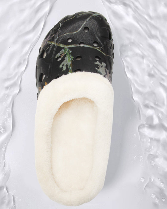 Hjemmesko stilfuldt mønster anti-skrid