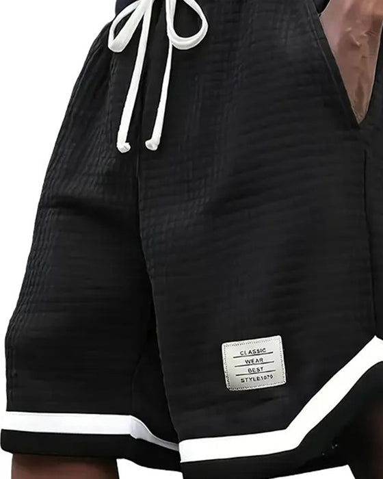 Shorts Vaffeltekstur Snøre