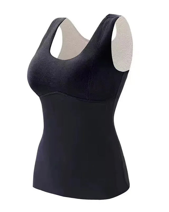 Tanktop Ensfarvet Termisk