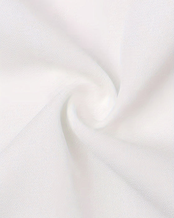 Bluse Off-Shoulder Hul Ensfarvet