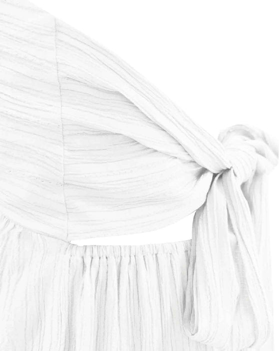Kjole Mode Ensfarvet Halter