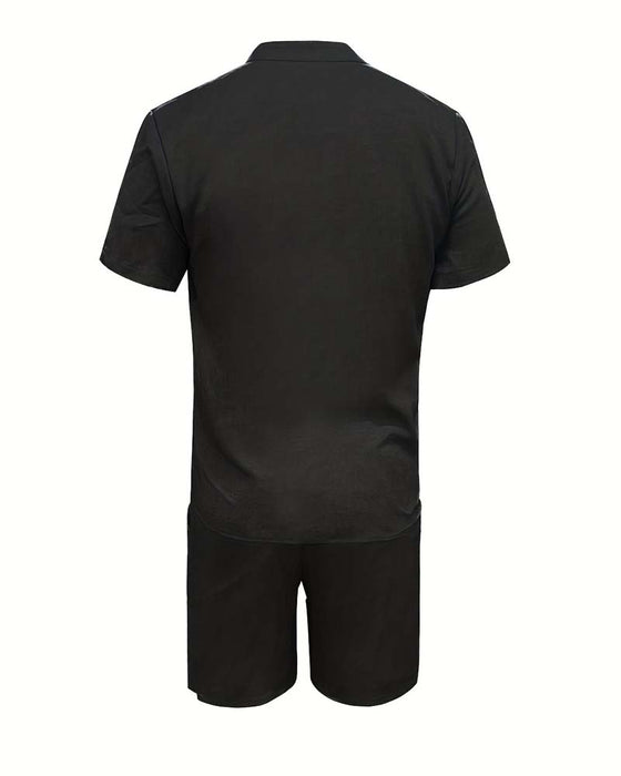 Herre Sæt Kortærmet Skjorte Og Shorts