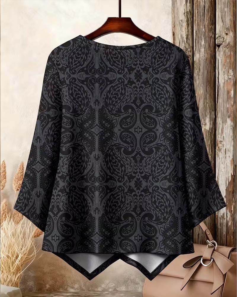 Top Kryds Uregelmæssig Tryk