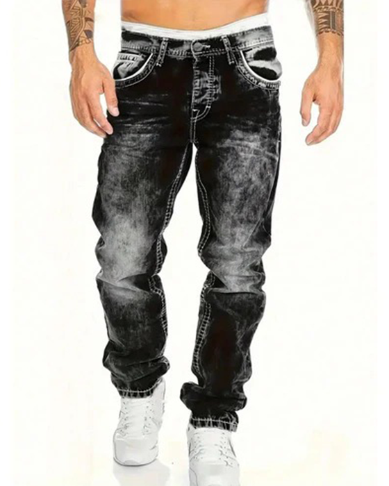 Jeans Casual Hip-Hop