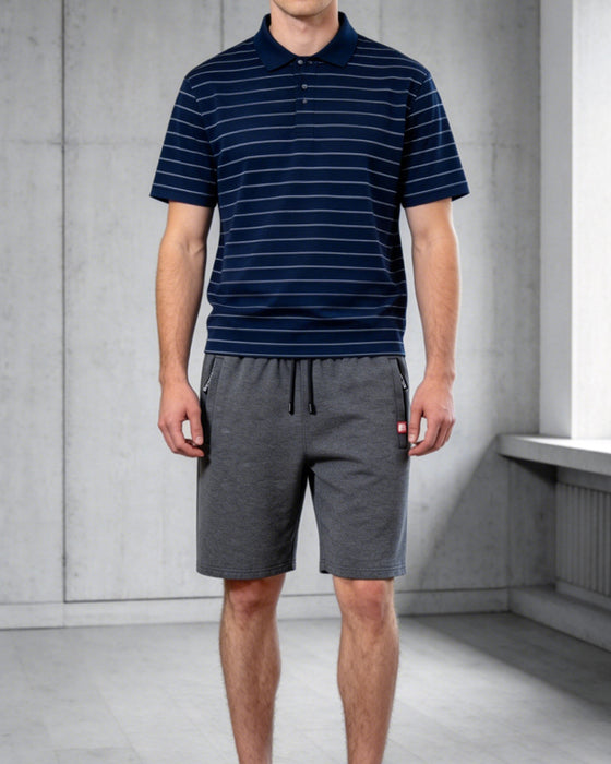 Shorts Herre Ensfarvet Strand