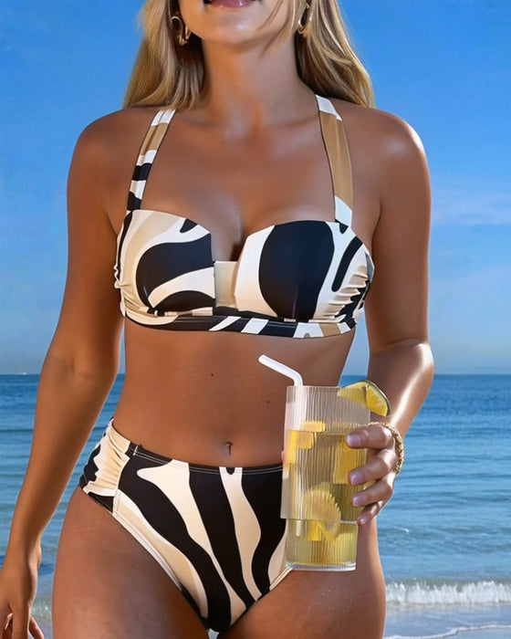 Ferie Bikini Dyretryk Uden Bøjle Bh