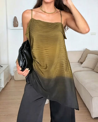 Cami Top Ombre Farveblok