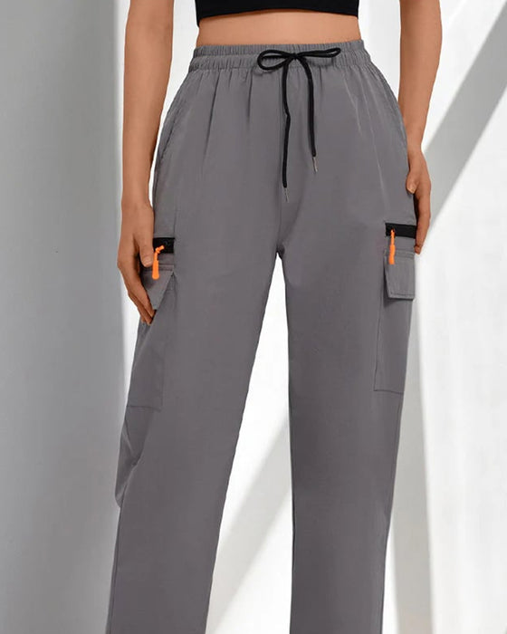 Pants Snor Løs Casual Cargo