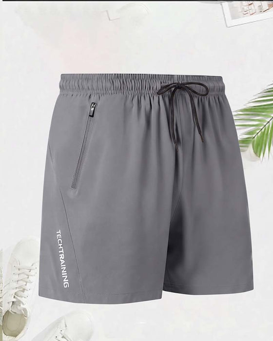 Shorts Snorrestrop Lynlås Elastik Talje