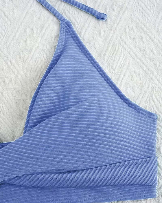 Bikini Halter Høj Talje