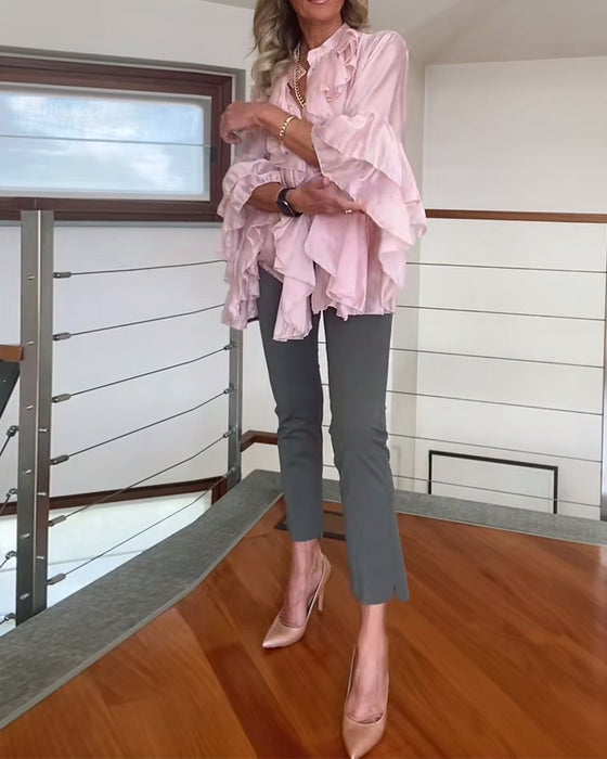 Bluse Modeflad Rysket