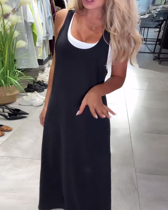 Kjole Slimmende Seler Casual