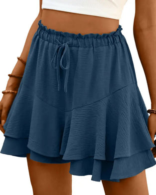 Shorts Dobbelt Lag Rulle Snor