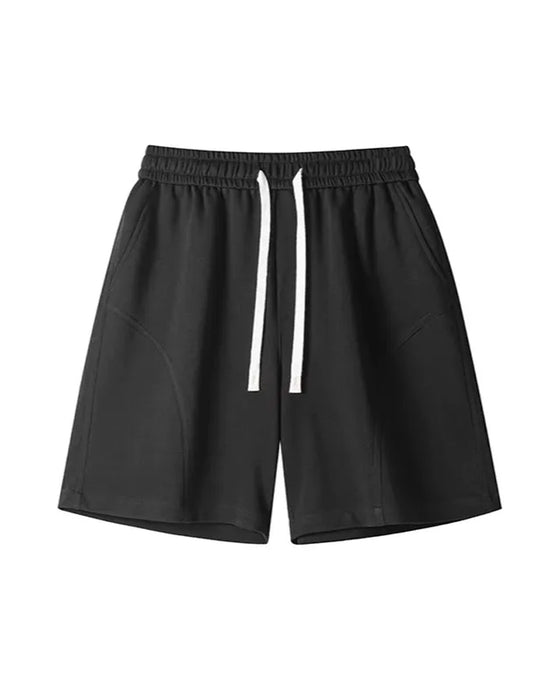 Shorts Afslappet Lige Ben Snøre Bermuda
