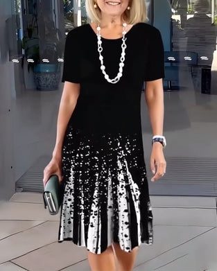 Kjole Temperamentsfuld Pendler Tryk