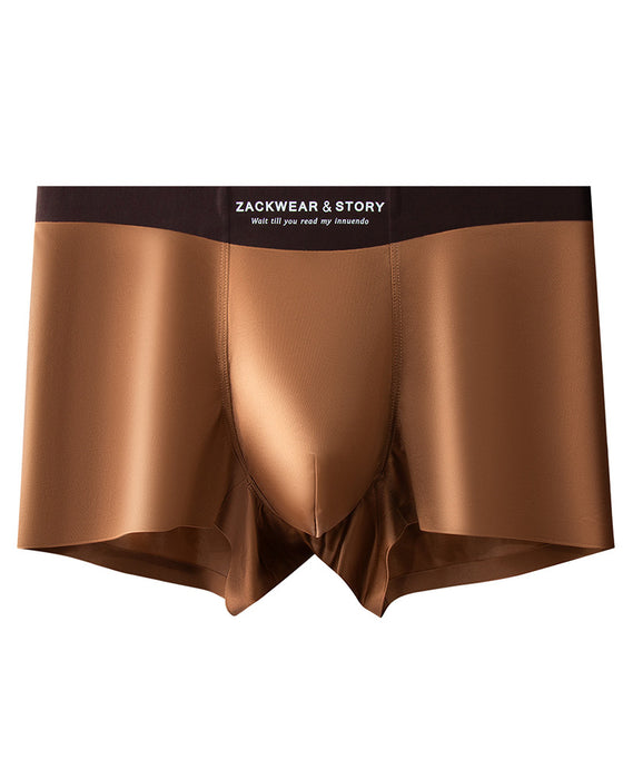 Herre Shorts Issilke Åndbar Boxer
