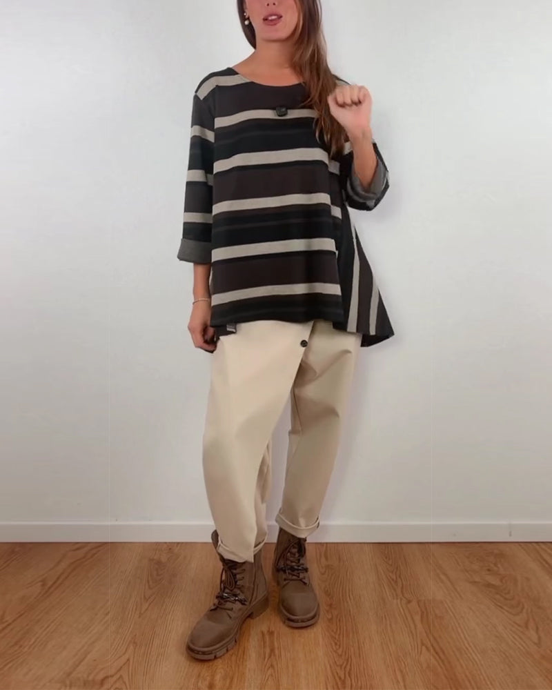 Bukser Designer-Stil Uregelmæssigt Snit Gulerod