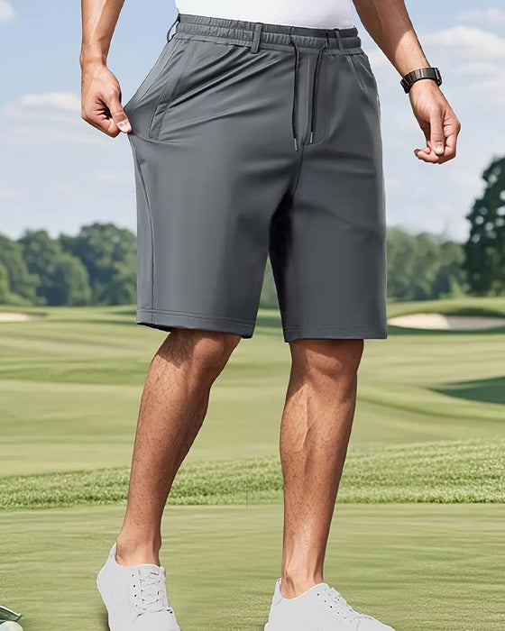 Shorts Elastisk Talje Snørebånd Herre