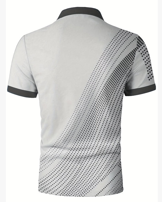 Herre T-Shirt Afslappet Med Krave