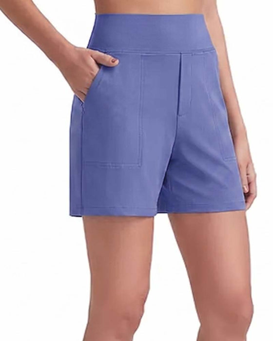 Shorts Høj Talje Atletisk Løb