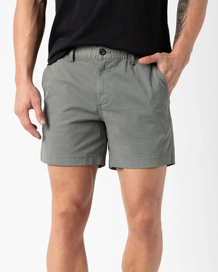 Shorts Ren Farve Elastisk Talje Casual
