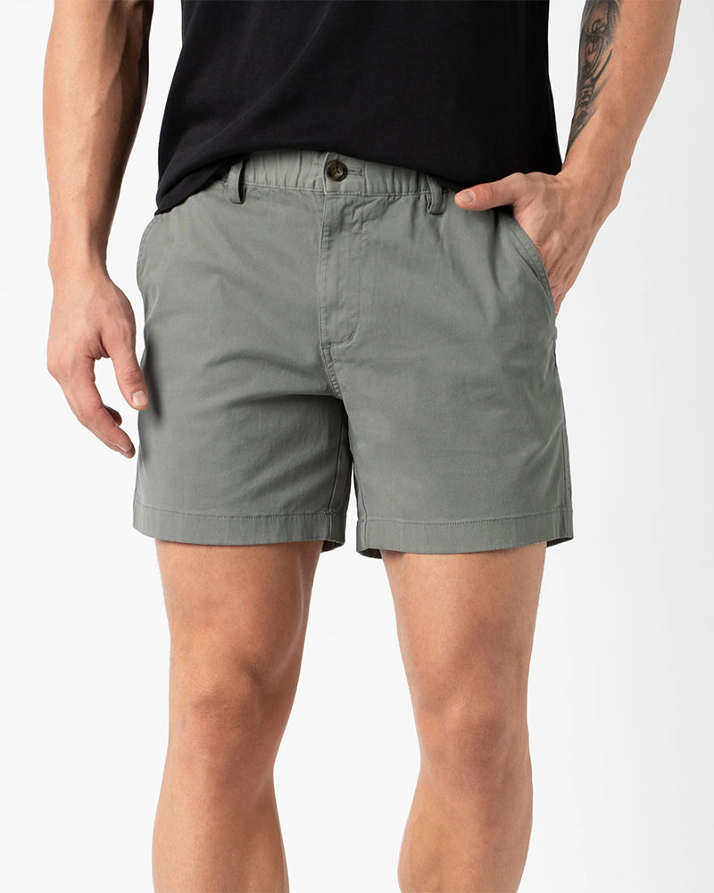 Shorts Ren Farve Elastisk Talje Casual