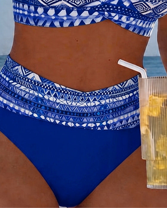 Bikini Geometrisk Todelt