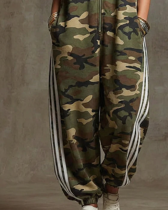 Springedragt Camouflage Stribe Utility