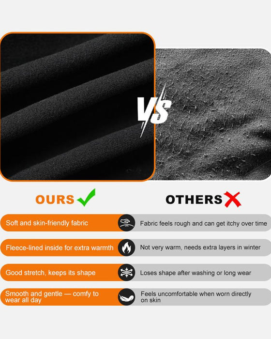 Langærmede Skjorter Med Fleeceforing