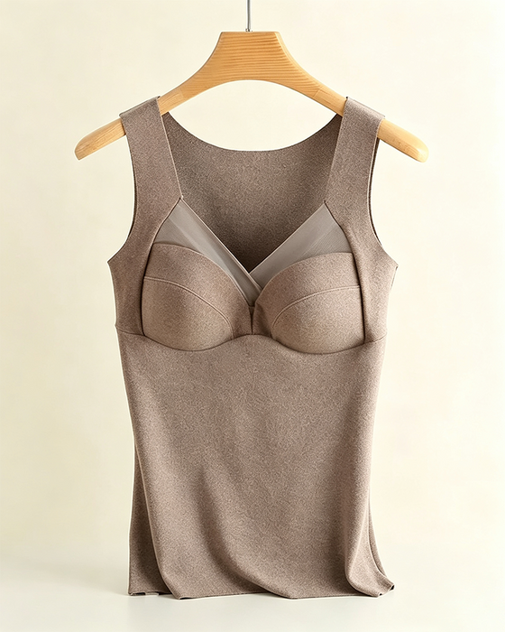 Tanktop Ét Stykke Vatteret Varm