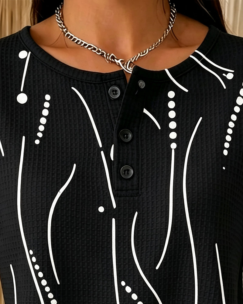T-Shirt Rund Hals Kortærmet