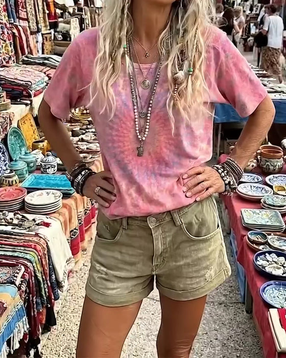 T-Shirt Gradient Slips Farve