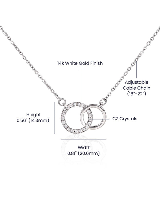 Halskæde Med Dobbeltringe