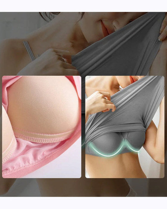 Tanktop med indbygget BH