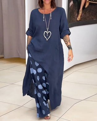 Kvinders afslappet løst temperamentdragt