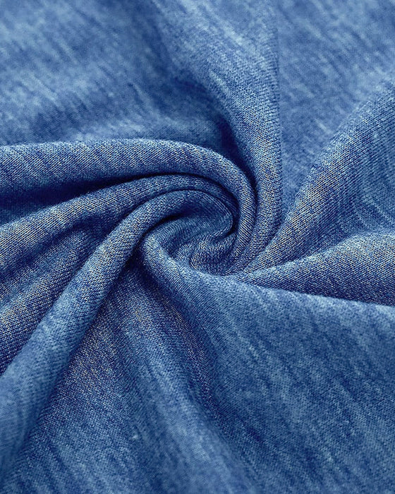 Langærmet top med katteprint